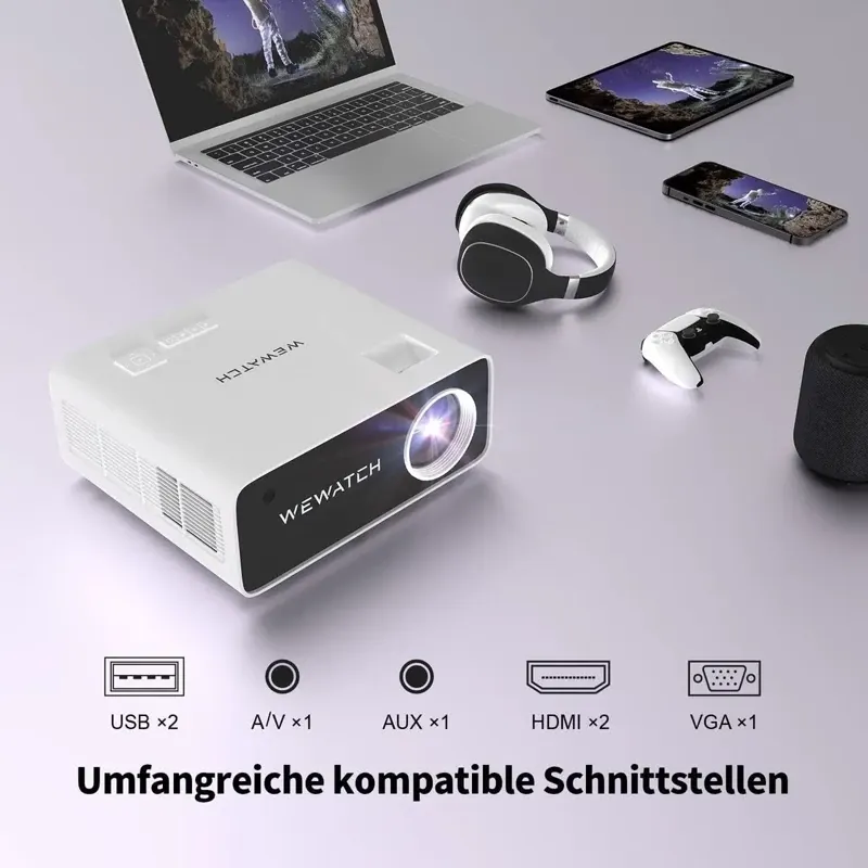 wewatch-v51-pro-projector-ports